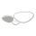LED stensko svetilo HELIX LED/33W/230V sivo