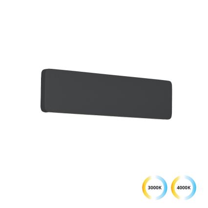 LED stensko svetilo KELDA LED/12W/230V 3000K/4000K črno