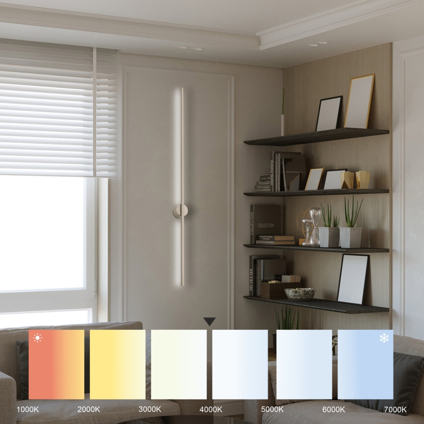 LED stensko svetilo LANA LED/12W/230V 4000K bež