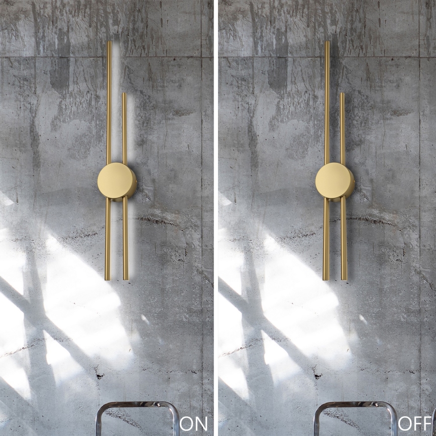 LED stensko svetilo LANA LED/15W/230V 4000K matno zlato