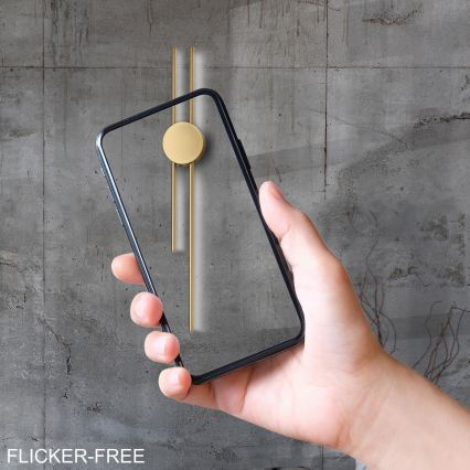 LED stensko svetilo LANA LED/15W/230V 4000K matno zlato