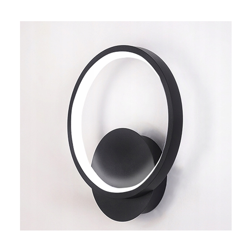 LED stensko svetilo LED/14W/230V črno