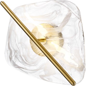 LED stensko svetilo RELAX LED/5W/230V zlato/belo