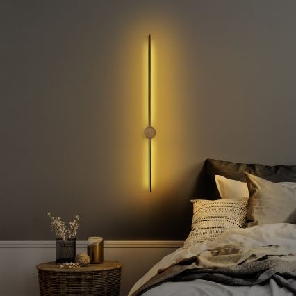 LED stensko svetilo SWORD LED/13W/230V zlato