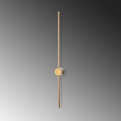 LED stensko svetilo SWORD LED/13W/230V zlato