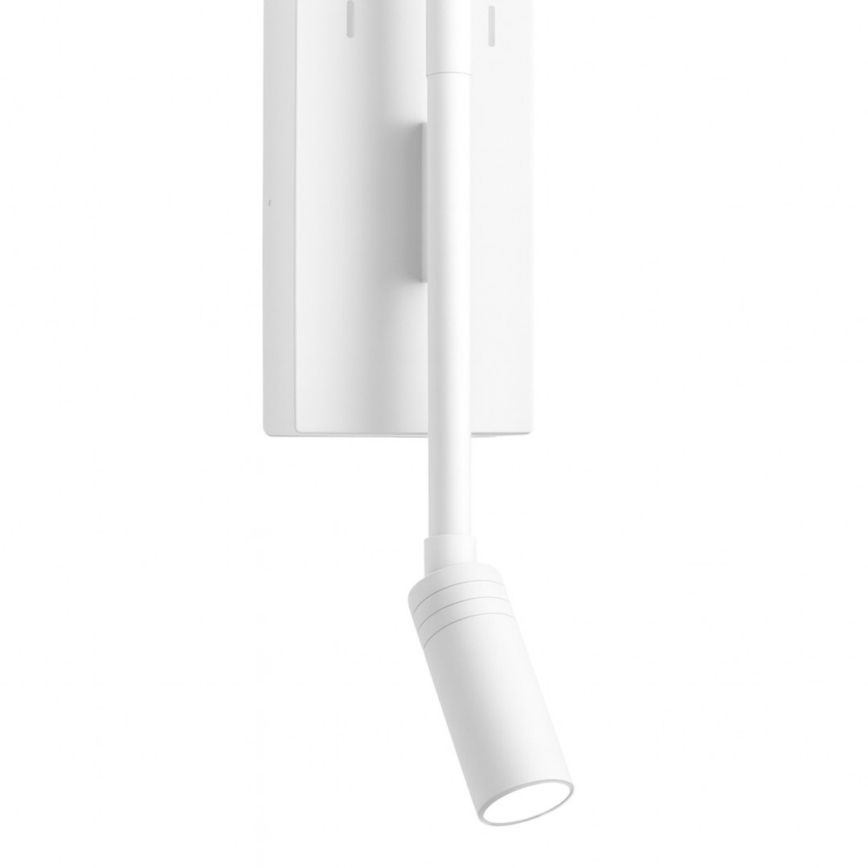 LED stensko svetilo TORCH LED/6W/230V + LED/3W belo