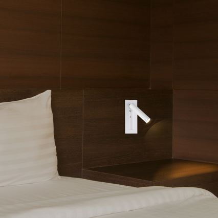 LED stensko točkovno svetilo LED/2W/230V 3000K belo