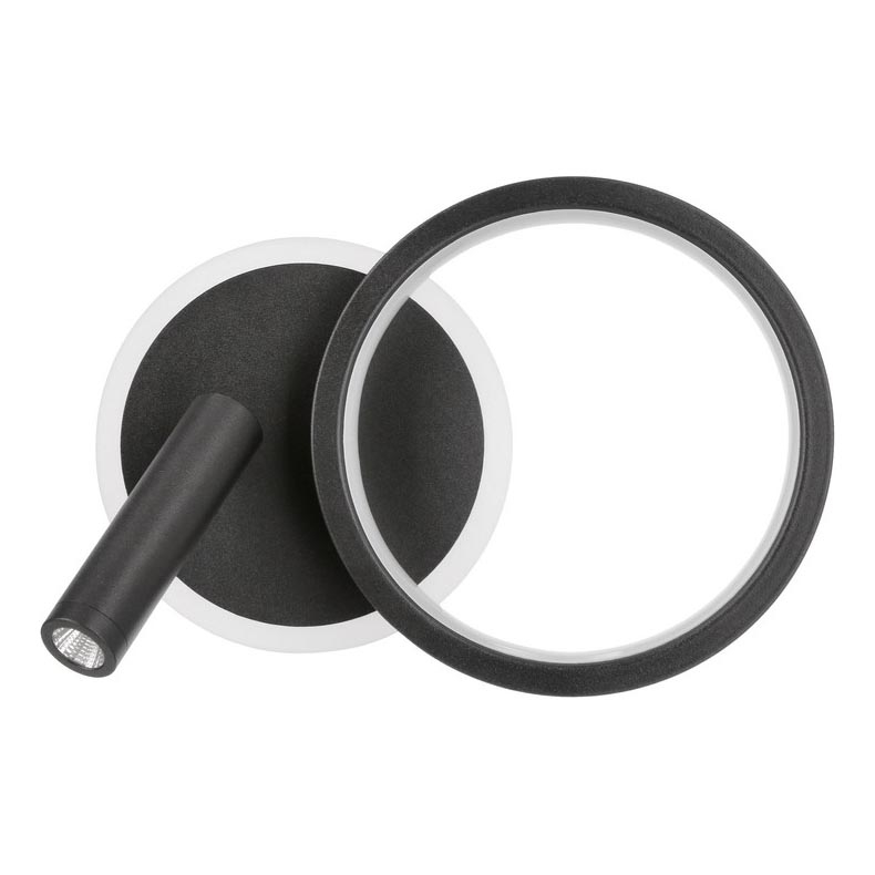 LED stensko točkovno svetilo MONET LED/16W/230V črno