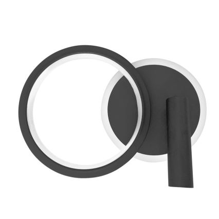 LED stensko točkovno svetilo MONET LED/16W/230V črno