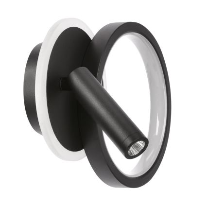 LED stensko točkovno svetilo MONET LED/16W/230V črno