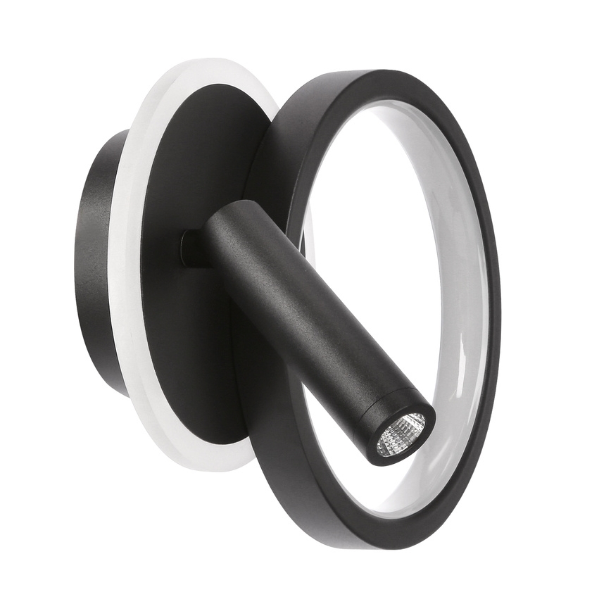 LED stensko točkovno svetilo MONET LED/16W/230V črno