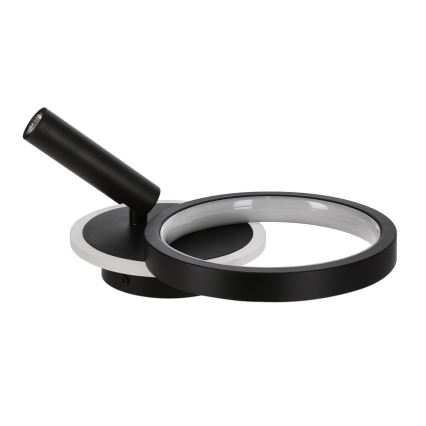 LED stensko točkovno svetilo MONET LED/16W/230V črno