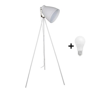 LED Stoječa svetilka 1xE27/10W/230V bela 145cm LED Stoječa svetilka 1xE27/10W/230V bela 145cm
