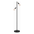 LED stoječa svetilka 2xE27/7W/230V 2000K črna/zlata