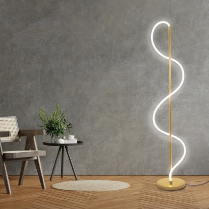 LED stoječa svetilka EMMA LED/24W/230V zlata