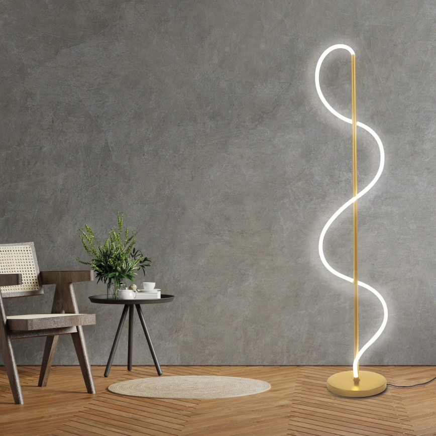 LED stoječa svetilka EMMA LED/24W/230V zlata