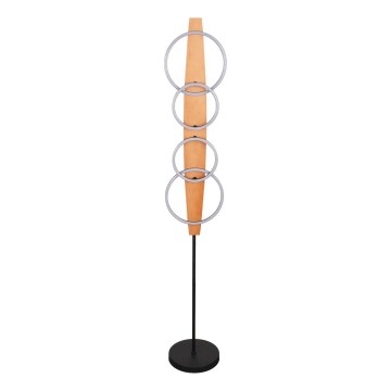LED stoječa svetilka MELISA LED/25W/230V, iz borovega lesa