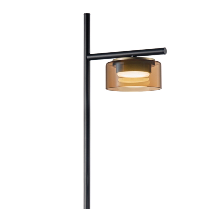 LED stoječa svetilka OFELIA 1xGX53/6W/230V črna/bež