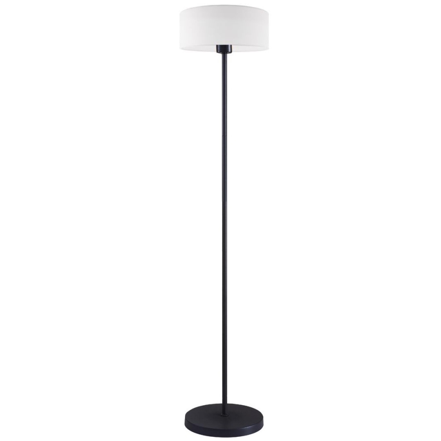 LED stoječa svetilka TUNJA 1xE27/20W/230V, premer 30 cm, črna/bela