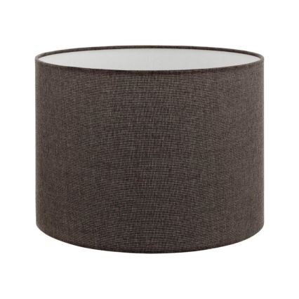 LED stoječa svetilka TUNJA 1xE27/20W/230V premer 30 cm črna/rjava
