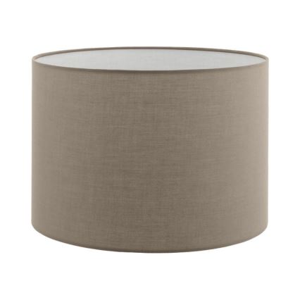 LED stoječa svetilka TUNJA 1xE27/20W/230V premer 30 cm matni krom/taupe