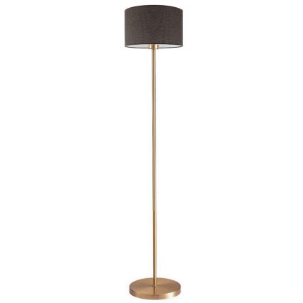 LED stoječa svetilka TUNJA 1xE27/20W/230V, premer 30 cm, zlata/rjava