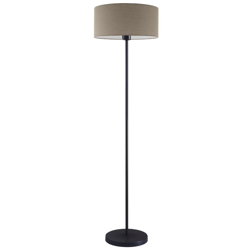 LED stoječa svetilka TUNJA 1xE27/20W/230V premer 38 cm črna/taupe