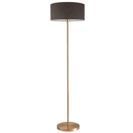 LED stoječa svetilka TUNJA 1xE27/20W/230V premer 38 cm zlata/rjava