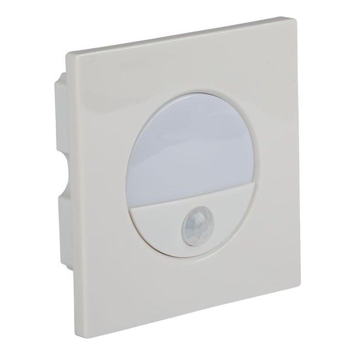LED Stopniščna luč s senzorjem gibanja LED/3W/230V 4000K bela