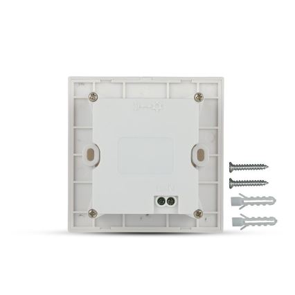 LED Stopniščna luč s senzorjem gibanja LED/3W/230V 4000K bela