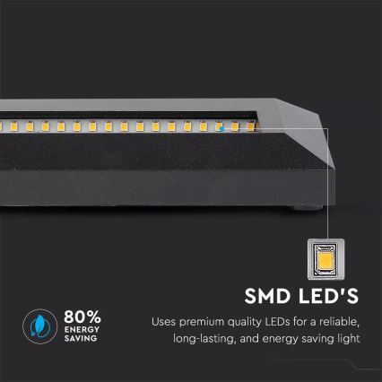 LED Stopniščna svetilka 1xLED/3W/230V 3000K IP65