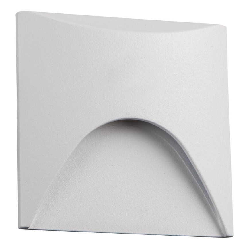 LED stopniščna svetilka EXIN LED/2,5W/230V 3000K IP65 bela, kvadratna