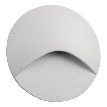 LED stopniščna svetilka EXIN LED/2,5W/230V 3000K IP65 bela okrogla