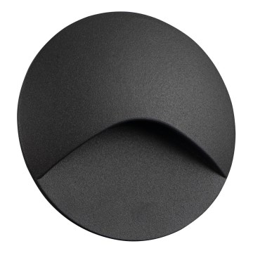 LED stopniščna svetilka EXIN LED/2,5W/230V 3000K IP65 okrogla antracitna