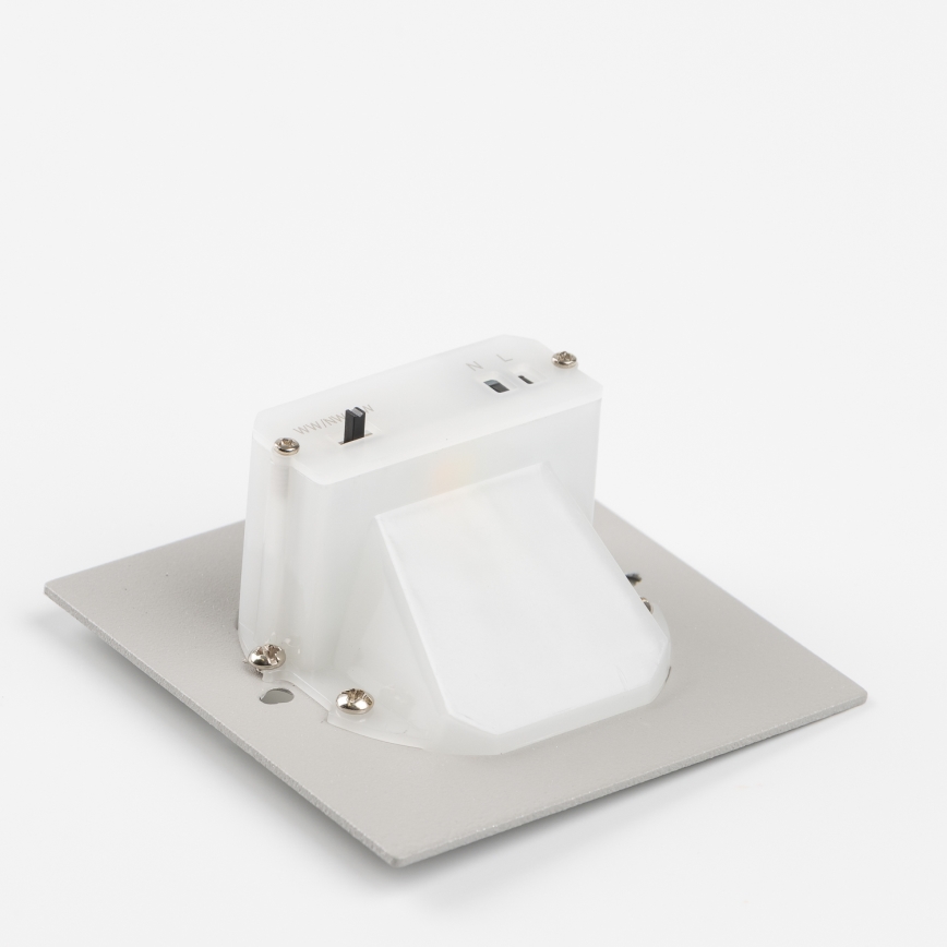 LED svetilka za stopnice s senzorjem gibanja in mraka LED/1,5W/230V 3000/4000/6000K bela