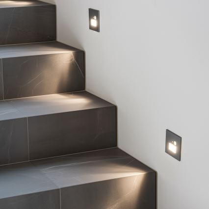 LED Stopniščna svetilka s senzorjem gibanja LED/1,5W/230V 3000K/4000K/6500K
