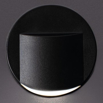 LED stopniščno svetilo ERINUS LED/0,8W/12V 3000K črna