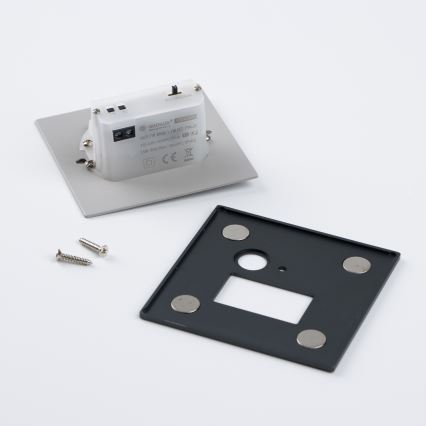 LED svetilo za stopnišče z zaznavalom gibanja in mraka LED/1,5W/230V 3000/4000/6500K antracit