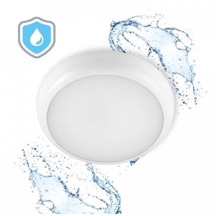 LED stropna svetilka za kopalnico DEFENDER LED/12/18/24W/230V 3000/4000/6500K IP65 premer 30 cm bela