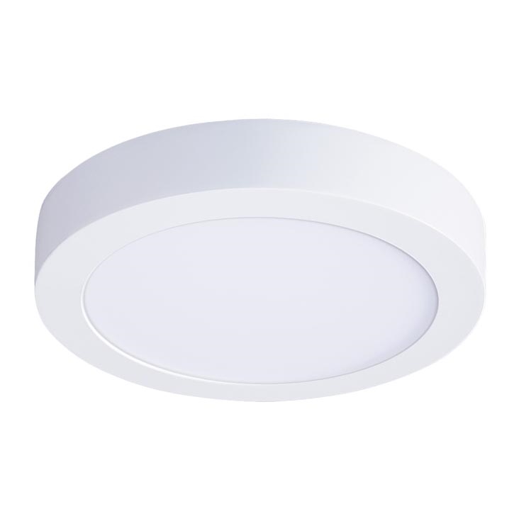 LED stropna svetilka 24W/230V 3000/4000/6000K, premer 30 cm, bela