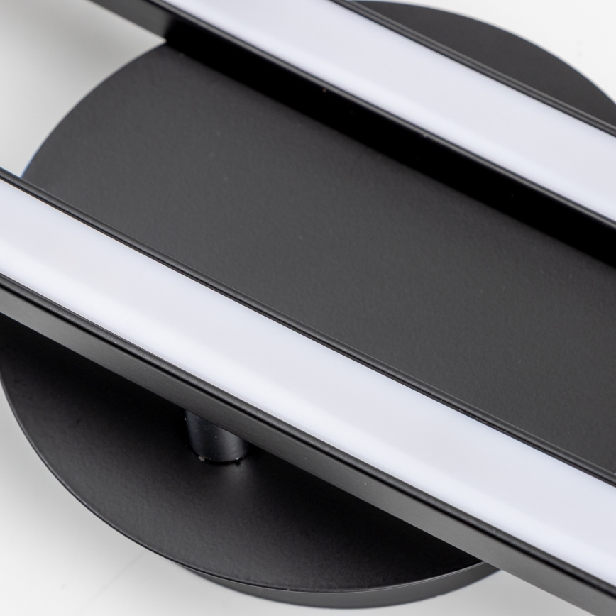 LED stropna svetilka 2xLED/6W/230V črna