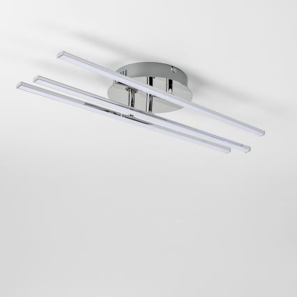 LED stropna svetilka 3xLED/3W/230V sijajni krom