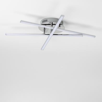 LED stropna svetilka 3xLED/3W/230V sijajni krom