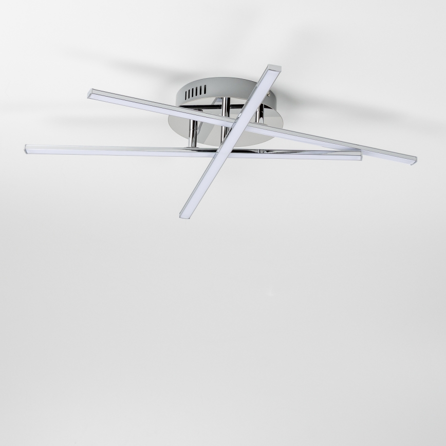 LED stropna svetilka 3xLED/3W/230V sijajni krom