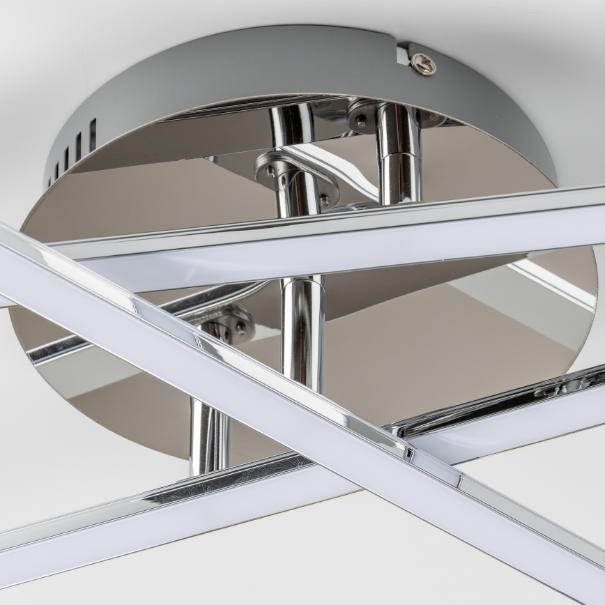 LED stropna svetilka 3xLED/3W/230V sijajni krom