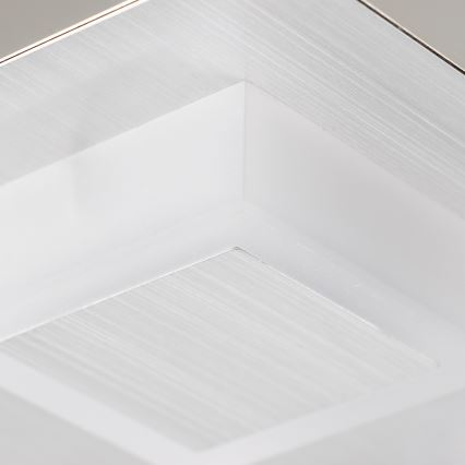 LED stropna svetilka 4xLED/5W/230V 3000K 28x28 cm matni krom