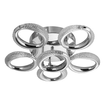 LED Stropna svetilka 6xLED/14W/230V 3000-5000K pr. 46 cm sijajni krom