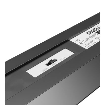 LED stropna svetilka ALLDAY BASIC LED/40W/230V 2700/4000/6000K črna