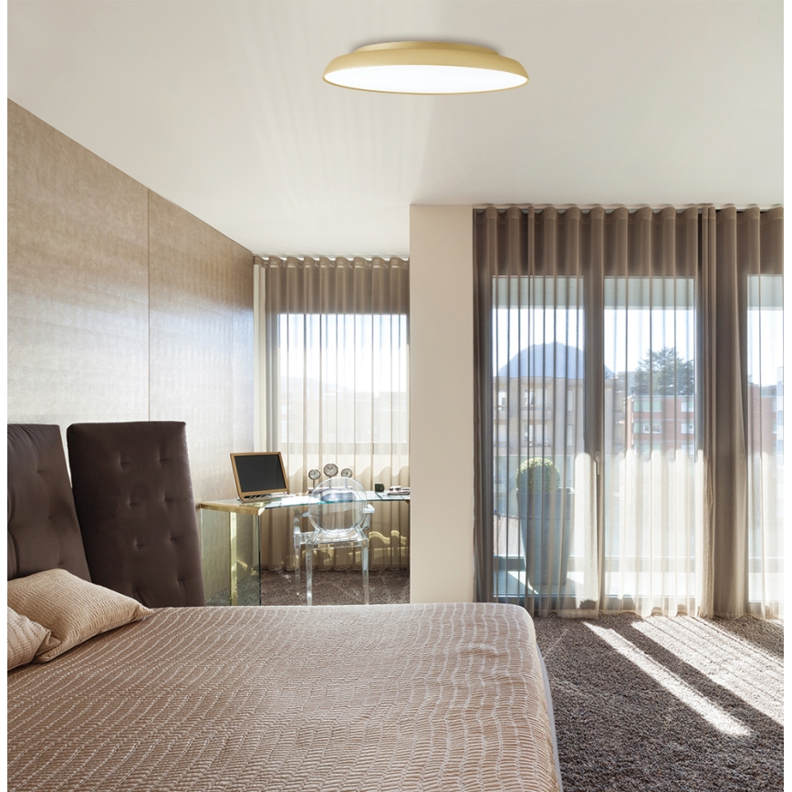 LED stropna svetilka ART LED/21W/230V zlata