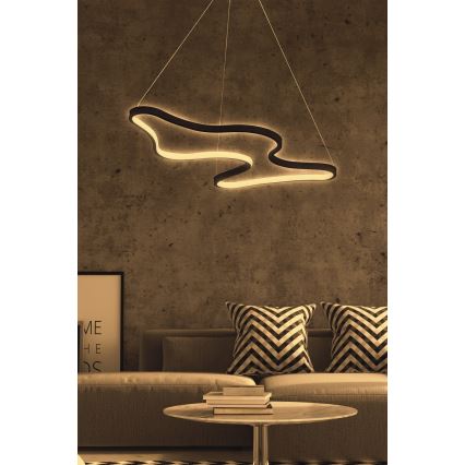 LED Stropna svetilka ARTISAN LED/36W/230V 4000K Črna